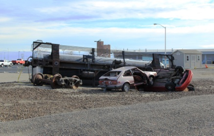 'Rail Car Tipped'